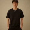 1020 Jersey Kısa Kollu Logolu Gömlek