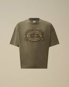 20/1 Jersey Kısa Kollu Boxy Logo Gömlek
