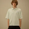 20/1 Jersey Kısa Kollu Boxy Logo Polo