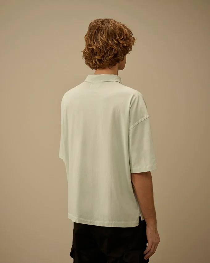 20/1 Jersey Kısa Kollu Boxy Logo Polo