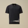 24/1 Jersey Kısa Kollu Alt Kısımda Logo Bulunan Gömlek
