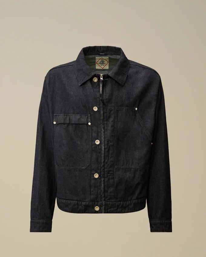 3/1 Denim Fermuarlı Ceket