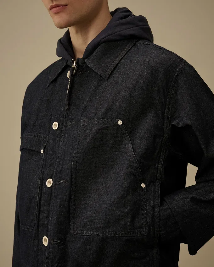 3/1 Denim Fermuarlı Ceket