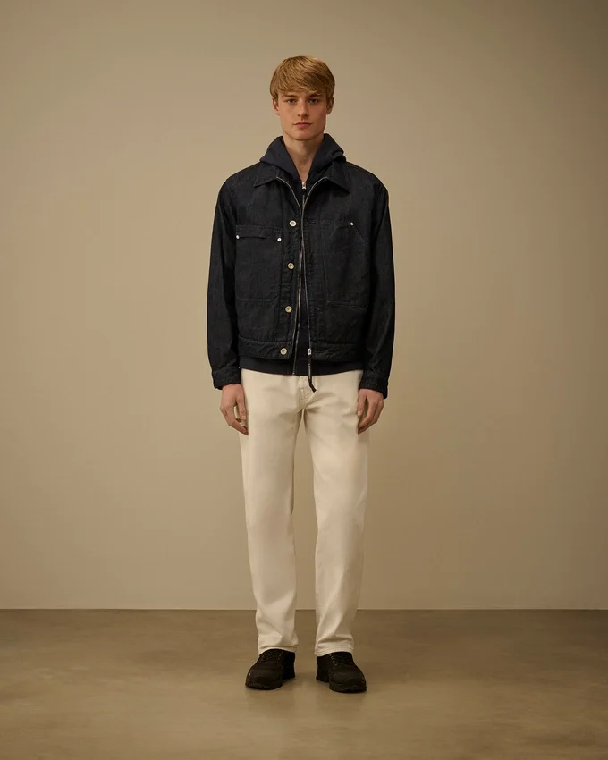 3/1 Denim Fermuarlı Ceket