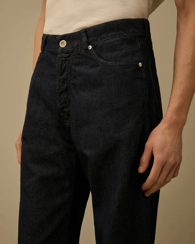 3/1 Denim Yan Dikişsiz Pantolon