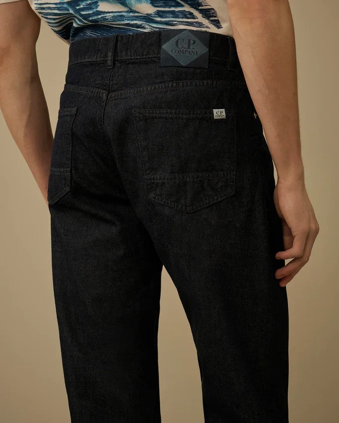 3/1 Denim Yan Dikişsiz Pantolon