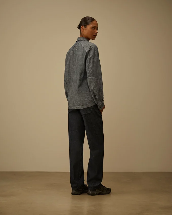 3/1 Denim Yan Dikişsiz Pantolon