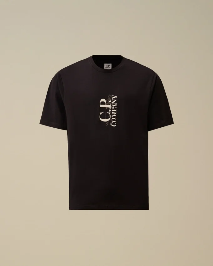 30/1 Jersey Kısa Kollu Baskılı Gömlek