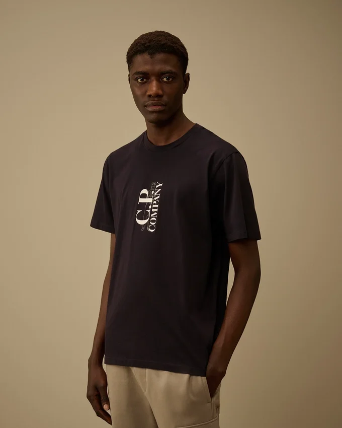 30/1 Jersey Kısa Kollu Baskılı Gömlek