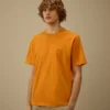 30/1 Jersey Kısa Kollu Logo Yama Gömlek