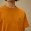 30/1 Jersey Kısa Kollu Logo Yama Gömlek