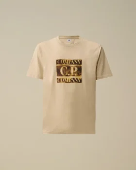 30/1 Jersey Kısa Kollu Soluk Logo Gömlek