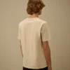 30/1 Jersey Kısa Kollu Soluk Logo Gömlek
