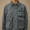 50 Fili İndigo Ağartmalı Goggle Jacket