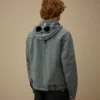 50 Fili İndigo Ağartmalı Goggle Jacket