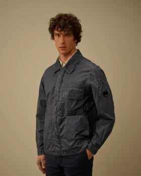 50 Fili Wax Fermuarlı Lens Overshirt