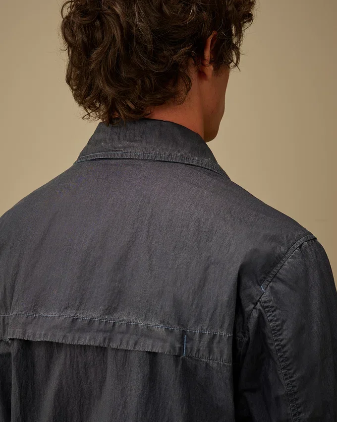 50 Fili Wax Fermuarlı Lens Overshirt