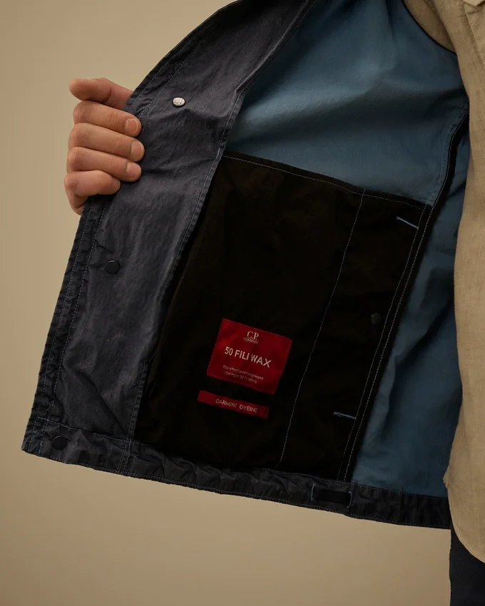 50 Fili Wax Fermuarlı Lens Overshirt