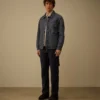 50 Fili Wax Fermuarlı Lens Overshirt