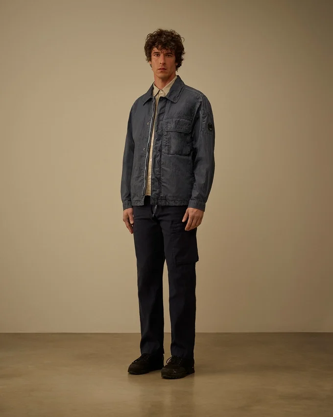 50 Fili Wax Fermuarlı Lens Overshirt