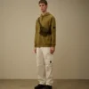 Çapraz Dokulu Kabartmalı Polar Kapüşonlu Lens Sweatshirt