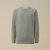 Ağır Piket Pigment Boyalı Mockneck Sweatshirt
