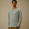 Ağır Piket Pigment Boyalı Mockneck Sweatshirt