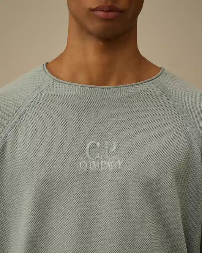 Ağır Piket Pigment Boyalı Mockneck Sweatshirt