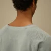 Ağır Piket Pigment Boyalı Mockneck Sweatshirt