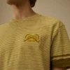 Baskılı Jersey 20/1 Kısa Kollu Logolu Gömlek