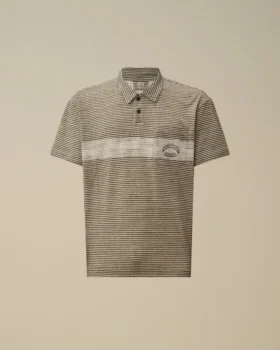 Baskılı Jersey 20/1 Kısa Kollu Logolu Polo