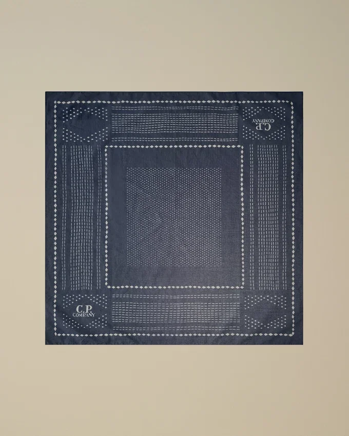 Baskılı Muslin Logo Bandana