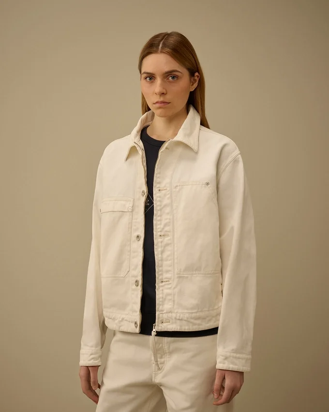 Bull Denim Fermuarlı Ceket