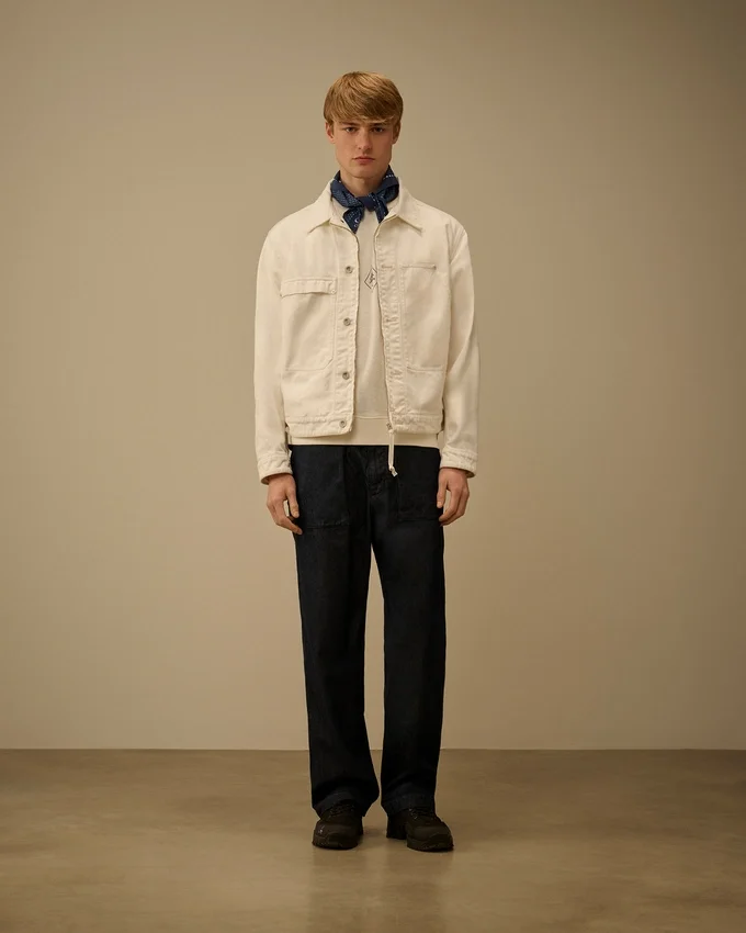 Bull Denim Fermuarlı Ceket