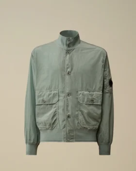 Chrome-R Düğmeli Bomber Ceket