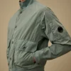 Chrome-R Düğmeli Bomber Ceket