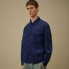 Chrome-R Fermuarlı Lens Overshirt