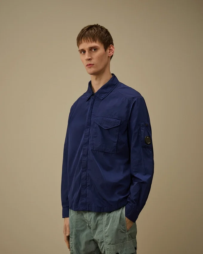 Chrome-R Fermuarlı Lens Overshirt