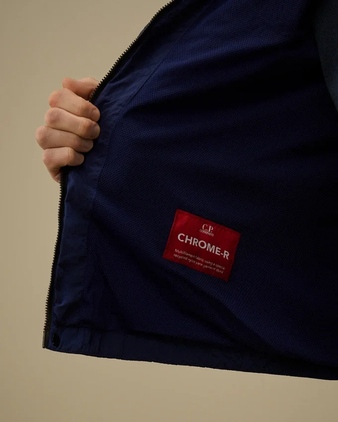 Chrome-R Fermuarlı Lens Overshirt