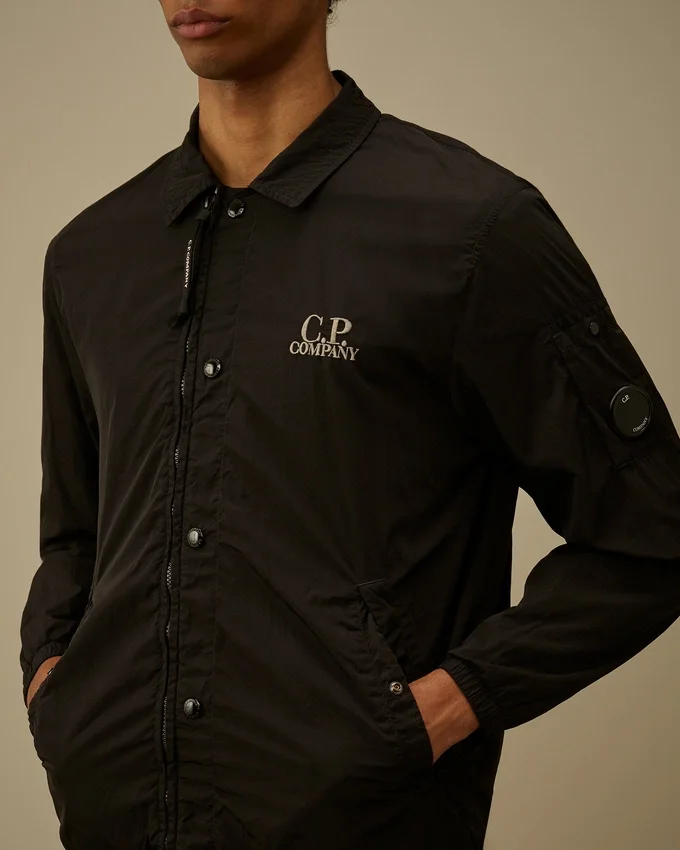 Chrome-R Grafikli Fermuarlı Overshirt