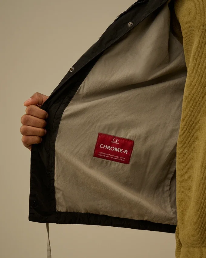 Chrome-R Grafikli Fermuarlı Overshirt