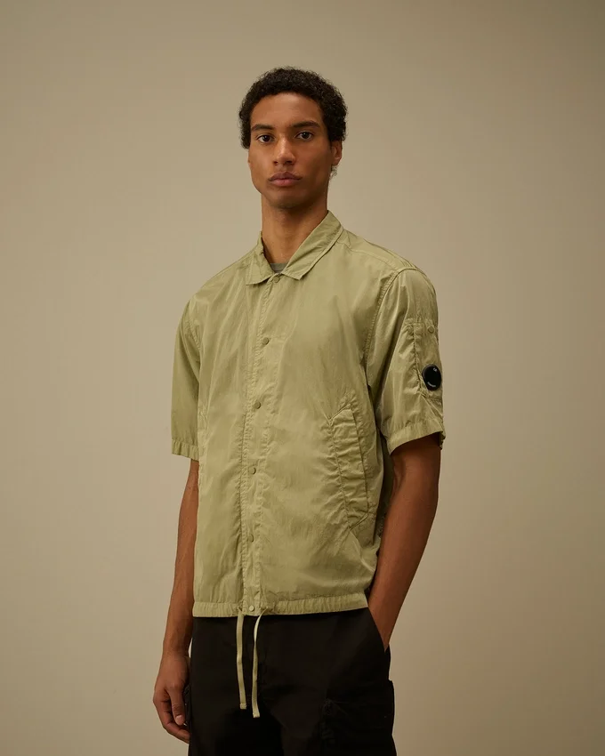 Chrome-R Kısa Kollu Lens Overshirt