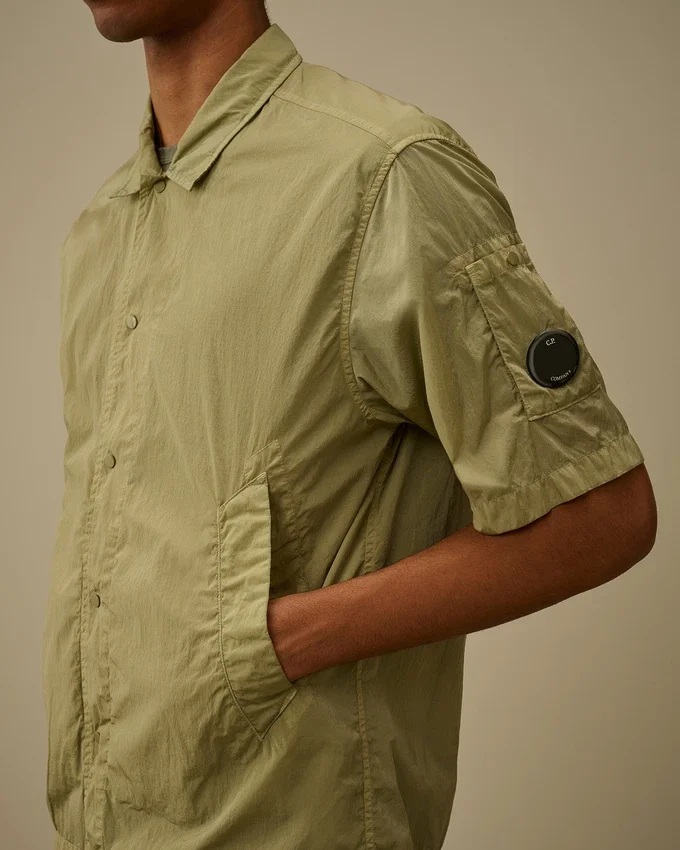 Chrome-R Kısa Kollu Lens Overshirt
