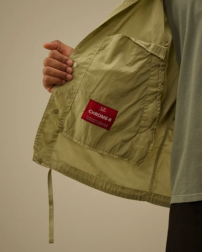 Chrome-R Kısa Kollu Lens Overshirt