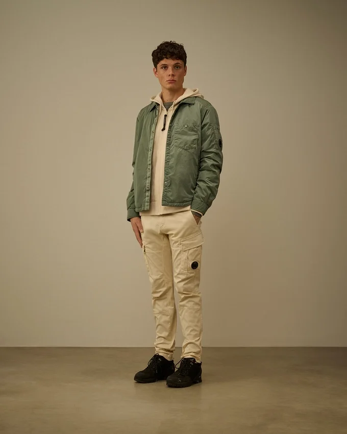 Chrome-R Yastıklı Lensli Overshirt