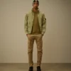 Diyagonal Kabartmalı Polar Bisiklet Yaka Lens Sweatshirt