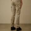 Esnek Saten Ergonomik Lens Kargo Pantolon
