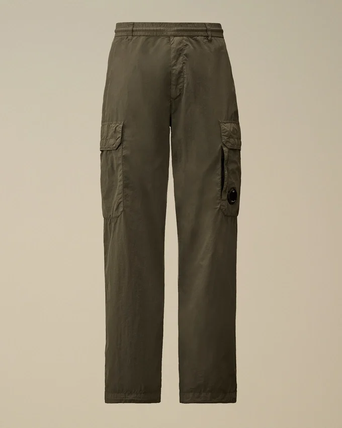 Flatt Nylon Bol Kesim Kargo Lens Pantolon