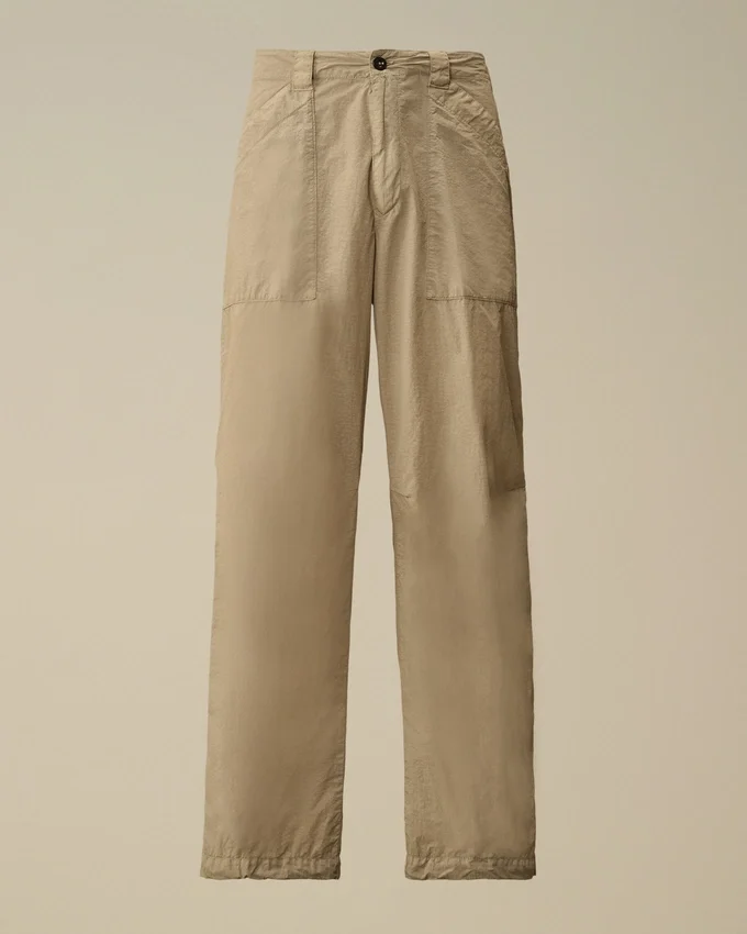 Flatt Nylon Bol Kesim Pantolon
