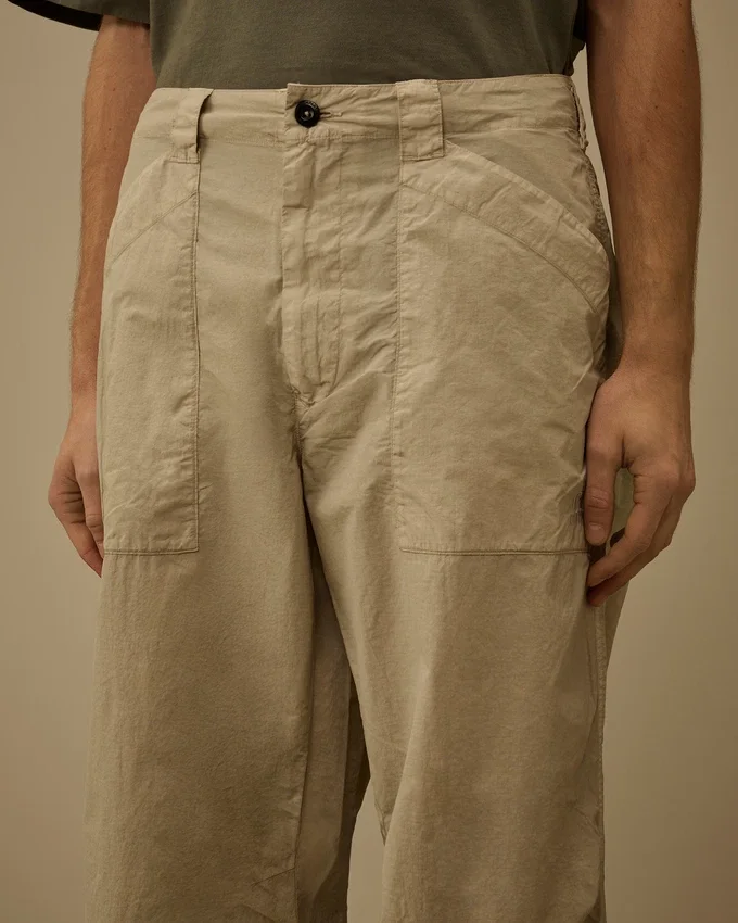 Flatt Nylon Bol Kesim Pantolon